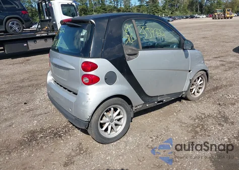 2008 Smart Fortwo Passion/Pure z USA, uszkodzony, nr VIN WMEEJ31X28K161094